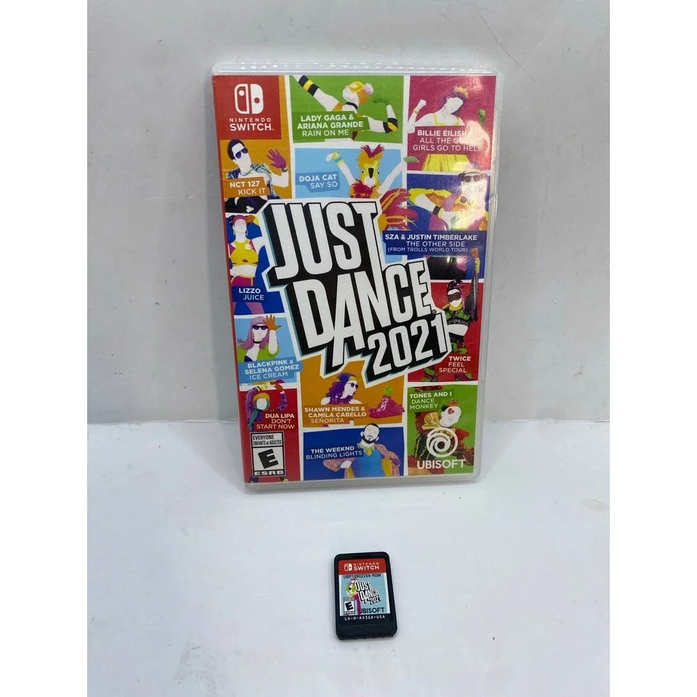 Ubisoft Just Dance 2021 Nintendo Switch w/ Case & Cartridge Multiplayer